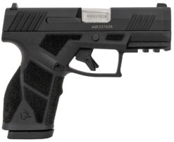 Taurus 1-GX2931 GX2  Compact Frame 9mm Luger 13+1 3.38" Black Steel Barrel, Matte Black Serrated Alloy Steel Slide, Black Polymer Frame w/Picatinny Rail, Polymer Grip
