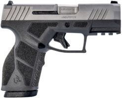 Taurus 1-GX2939G-10 GX2  9mm Luger 10+1 3.37" Matte Stainless Steel Barrel, Matte Serrated Stainless Steel Slide, Matte Gray Polymer Frame w/Picatinny Rail, Polymer Grip