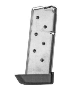 Kimber Mfg.,inc 1200164A Micro w/ Base Pad 7rd 380 ACP Silver Stainless Steel