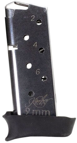 Kimber Mfg, Inc 4000905 Micro 9 w/ Hogue Grip Extender 7rd Extended 9mm Luger Stainless