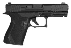 ZRO Delta 755000329990 FKS-9 Standard 9mm Luger 15+1 4" Black Nitride Match Grade Barrel, Black Nitride Serrated Slide, Polymer Frame w/Accessory Rail, Black Polymer Grip