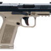 Canik HG7883BDN Mete MC9LS Sub-Compact Frame 9mm Luger 17+1 3.64" Black Steel Barrel, Black Nitride Serrated Steel Slide, Flat Dark Earth Polymer Frame w/Picatinny Rail, Interchangeable Backstrap Grip
