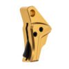 Tyrant CNC TDG43TRIGGOLDBLACK I.T.T.S Trigger/Shoe Gold Fits Glock 43/43x/48