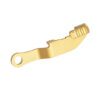 Tyrant CNC TDHCATSCLGOLD Hellcat Extended Slide Release Gold Stainless Steel Pistol