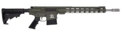 Great Lakes Firearms GL10308SSODG GLFA  308 Win 10+1 18" Stainless Threaded Barrel, OD Green Cerakote Picatinny Rail Aluminum Receiver, 6 Position Mil-Spec Black Synthetic Stock, Mil-spec Polymer Grip