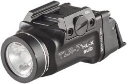 Streamlight 69503 TLR-7 HL-X SUB USB  Black 6000 Series Aluminum Glock 43x/48 1000 Lumens