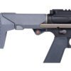 Q LLC ACCSHORTYSTOCKGRAY Shorty  Gray Polymer Fits AR/M4