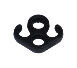 Q LLC ACCSLINGDEVILBLACK Sling Devil Mount Black Glass Filled Nylon