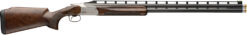 Browning 0183244002 Citori 825 Trap 12 Gauge Break Open 2.75" 2rd 32" Polished Blued Over/Under Vent Rib Barrel, Silver Nitride Stainless Steel Receiver, Monte Carlo Comb Gloss Black Walnut Stock
