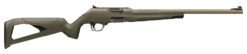 Winchester Repeating Arms 521158102 Wildcat SR 22 LR 10+1 16.50" Flat Dark Earth Button Rifled Barrel, Flat Dark Earth Picatinny Rail Polymer Receiver, Adj Cheek Piece & LOP OD Green Synthetic Stock