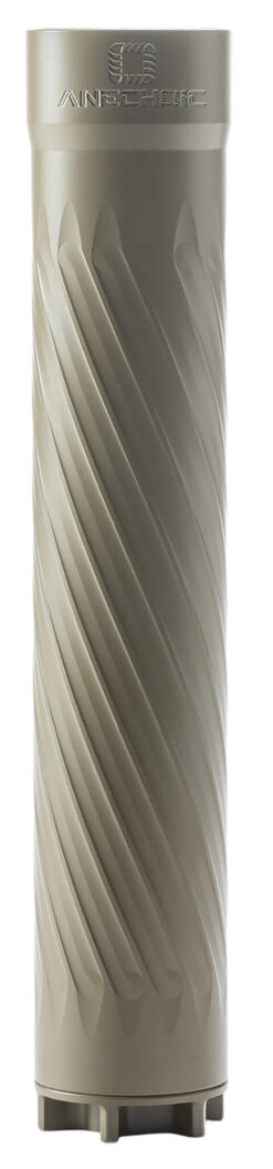 Anechoic X22FDE Anechox 22  22LR/22WMR/17HMR Flat Dark Earth Aluminum/Titanium 1/2"x28