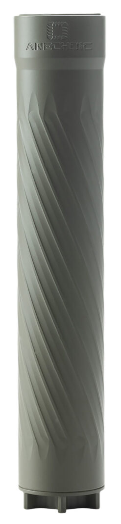 Anechoic X22OD Anechox 22  22LR/22WMR/17HMR 1.10" Olive Drab Aluminum/Titanium 1/2"x28