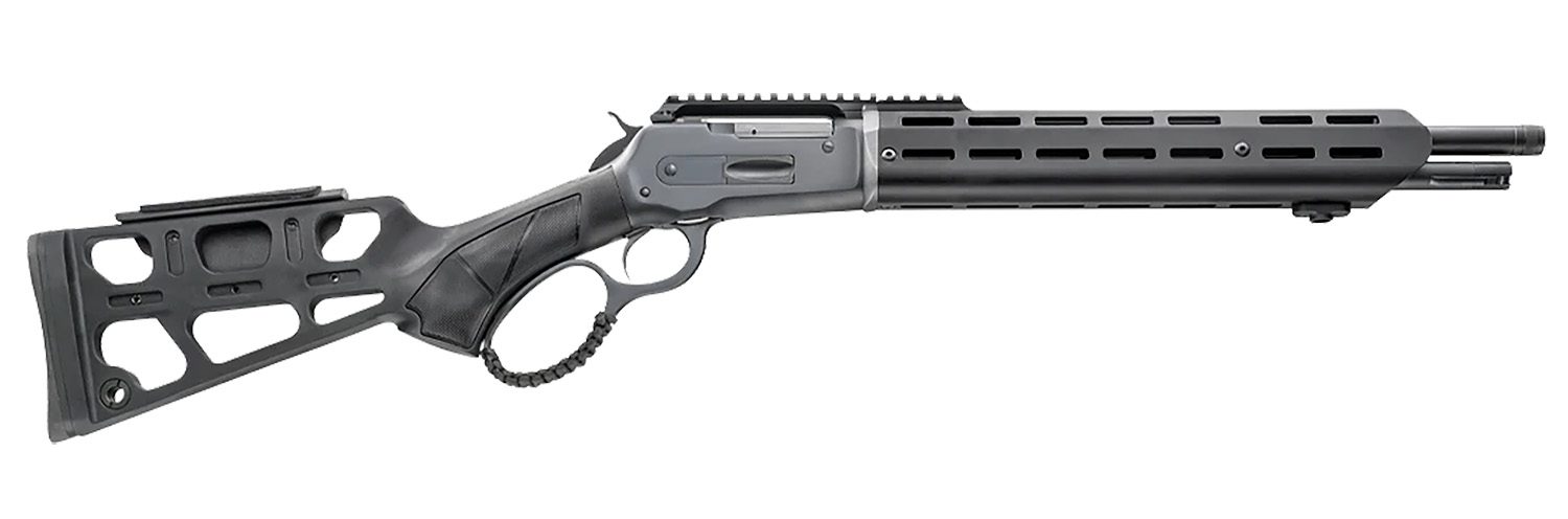 Chiappa Firearms 920439 Wildlands 86 45-70 4+1 16.50" Black Anodized Steel Threaded Barrel, Matte Blued Picatinny Rail Steel Receiver, M-LOK Handguard, Skeletonized Black Synthetic Stock