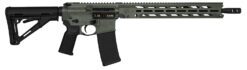 Diamondback DB1784K791 DB15 Obsidian 5.56 NATO 30+1 16" Black Nitride Threaded Barrel, Jungle Green Cerakote Picatinny Rail Aluminum Receiver, Magpul CTR Black Synthetic Stock & Magpul MOE K2 Grip