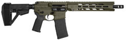 Diamondback DB1984K101 DB15 Obsidian 5.56 NATO 30+1 11.50" Black Nitride 11" M-LOK Handguard SBA5 Brace Magpul MOE K2 Grip