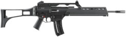 HK 81000995 G36  22 LR 10+1 18.13" Black Barrel w/Flash Suppressor, Black Receiver w/Picatinny Rail, Black Folding Synthetic Stock, Black Polymer Grip