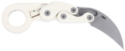 CRKT 4041S Provoke  2.47" Folding Karambit Plain Stonewashed AUS-8A SS Blade, Grivory Handle