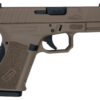TriStar 85772 Apoc  9mm Luger 15+1 4.02" Black Steel Barrel, Flat Dark Earth Cerakote Serrated Steel Slide & Polymer Frame w/Accessory Rail, Textured Grip