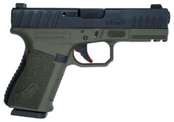 TriStar 85776 Apoc  9mm Luger 15+1 4.02" Black Steel Barrel, Black Cerakote Serrated Steel Slide, Multicam Cerakote Polymer Frame w/Accessory Rail, Textured Grip