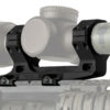 Reptilia LLC 100116 AUS Optic Mount Black 7075-T6 Aluminum 30mm Tube Mil-Spec 1913 Picatinny Rail Mount