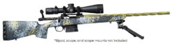 Horizon Firearms RF008S502216C13 Venatic 2023 7mm Back Country 22" Spiral Fluted Threaded Barrel, Drilled & Tapped Receiver, Iota EKO X Carbon Fiber Stock