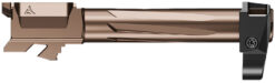 Radian Weapons R0860 Ramjet & Afterburner Combo 9mm Luger Compatible w/ Glock 43X, Bronze Stainless Steel