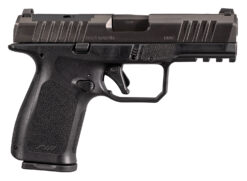 Rost Martin RM1CBLKOSP10CA RM1C *CA Compliant 9mm Luger 10+1 4" Black Compensated Match Grade Barrel, Black Tenifer Optic Ready/Serrated Steel Slide, Black Textured Grip