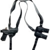 1791 Gunleather NSS2.1SBLHR  Optic Ready Shoulder Horizontal Black Fits Glock 17 Right Hand