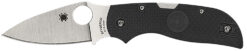 Spyderco C152PGY Chaparral Lightweight 2.80" Folding Drop Point Plain Gray Satin CTS XHP Steel Blade 3.60" FRN Handle