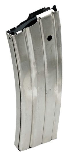 ProMag RUGA3N Ruger Mini-14  30rd 223 Rem Silver Nickel-Plated