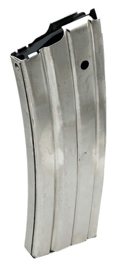 ProMag RUGA3N Ruger Mini-14  30rd 223 Rem Silver Nickel-Plated