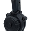ProMag DRMA108   50rd Drum 6.8 SPC Fits AR-15 Black DuPont Zytel Polymer