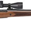 Mossberg 28241 Patriot w/Optic Full Size 350 Legend 4+1 22" Matte Blued Fluted Threaded Barrel, Matte Blued Drilled & Tapped Receiver, Walnut Fixed Stock, Vortex Crossfire II 3-9x40mm Scope