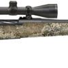 Mossberg 28257 Patriot Super Bantam w/Optic 350 Legend 4+1 22" Matte Blued Fluted Threaded Barrel, Matte Blued Drilled & Tapped Receiver, Adj LOP TrueTimber Strata Synthetic Stock, 3-9x40mm Duplex