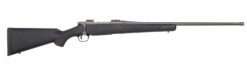 Mossberg 28262 Patriot  Full Size 400 Legend 4+1 20" Stainless Cerakote Threaded Barrel, Drilled  Stainless Cerakote Stainless Steel Receiver, Black Fixed Synthetic Stock