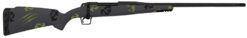 Fierce Firearms TWROG7PRC24BF Twisted Rogue 7mm PRC 24" Black Cerakote Steel Threaded Barrel, Black Cerakote Drilled & Tapped Steel Receiver, LR Negative Comb Forest Camo Carbon Fiber Stock