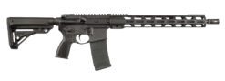ZRO Delta 223WYZU0007 ZULU2  223 Wylde 30+1 16" Black Nitride Barrel, Black Cerakote Aluminum Receiver w/Picatinny Rail, M-LOK Handguard, Adjustable Thril Black Polymer Stock, Black A2 Grip
