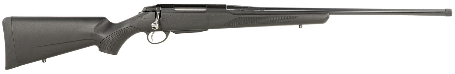 Tikka JRTXE31320MT T3 Lite Full Size 350 Legend 3+1 20" Matte Blued Threaded Barrel, Blued Drilled & Tapped Steel Receiver, Fixed Black Synthetic Stock, Right Hand