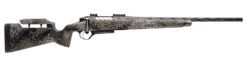 Seekins Precision 0011710263-F Havak PH3 7mm PRC 22" Black Fluted Threaded Barrel, Black Picatinny Rail Steel Receiver, Adj Cheek Riser Mountain Shadow Synthetic Stock