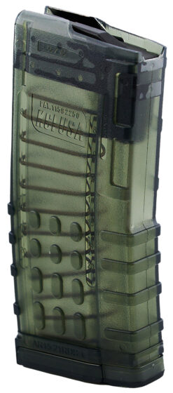 Kci Usa Inc KCIMZ066   21rd 223 Rem Fits AR-15 Translucent Smoke Polycarbonate