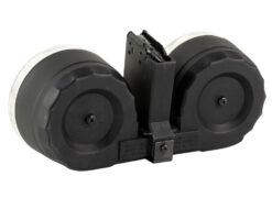 Kci Usa Inc KCIMZ067 AK  100rd Drum 223 Rem/5.56 NATO Fits AK Platform Black