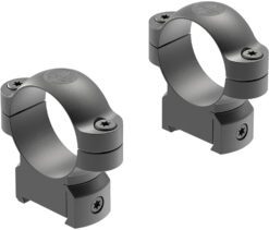 Leupold 177361 Ringmounts  Black Steel 30mm Tube Medium Fits CZ 550