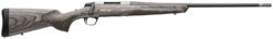 Browning 036092211 X-Bolt 2 Hunter Full Size 243 Win 4+1 22"  Matte Blued Threaded Sporter Barrel, Drilled & Tapped Stainless Steel Receiver, Fixed Gray Laminate Stock, Radial Muzzle Brake