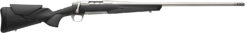 Browning 036008211 X-Bolt 2 Hunter Full Size 243 Win 4+1 22" Stainless Steel Threaded Barrel, Drilled & Tapped Stainless Steel Receiver, Adj Vari-Tech Black Composite Stock w/Adjustable Comb & LOP