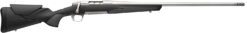 Browning 036008299 X-Bolt 2 Hunter Full Size 6.8 Western 3+1 24" Stainless Steel Threaded Barrel, Drilled & Tapped Stainless Steel Receiver, Adj Vari-Tech Black Composite Stock w/Adjustable Comb & LOP