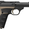 Browning 051603490 Buck Mark Micro Bull 22 LR 10+1 4" Matte Blued  Bull Barrel, Matte Black Serrated Slide, Matte Black Aluminum Frame, UFX Overmolded Grip