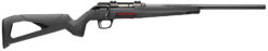 Winchester Repeating Arms 525200270 Xpert  Full Size 17 HMR 8+1 18" Matte Black Threaded Sporter Barrel, Drilled & Tapped Steel Receiver, Gray Synthetic Adj Cheek Piece & LOP Stock