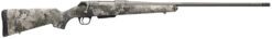 Winchester Repeating Arms 535800289 XPR Extreme 6.5 Creedmoor 3+1 22" Tungsten Cerakote Fluted Threaded Barrel & Drilled & Tapped Steel Receiver, Fixed TrueTimber VSX Synthetic Stock
