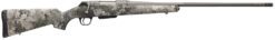 Winchester Repeating Arms 535800226 XPR Extreme 270 Win 3+1 24" Tungsten Cerakote Fluted Threaded Barrel & Drilled & Tapped Steel Receiver, Fixed TrueTimber VSX Synthetic Stock
