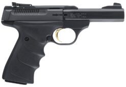 Browning 051408490 Buck Mark Standard Micro *CA Compliant 22 LR 10+1 4" Slab Side Barrel, Matte Black Serrated Steel Slide & Aluminum Frame, Black Overmolded Grips